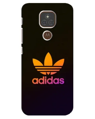 Чехол для Motorola MOTO E7 Plus с картинкой «Градиент Adidas»