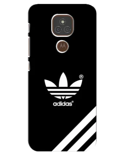 Чехол для Motorola MOTO E7 Plus с картинкой «Adidas с диагональными полосами»