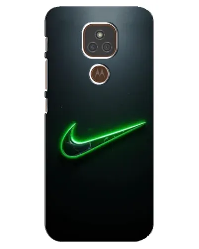 Чехол для Motorola MOTO E7 Plus с картинкой «Неоновый контур Nike» Чехол для Motorola MOTO E7 Plus с картинкой «Неоновый контур Nike»