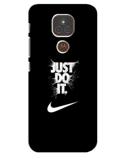 Чехол для Motorola MOTO E7 Plus с картинкой «Текстовый принт Nike» Чехол для Motorola MOTO E7 Plus с картинкой «Текстовый принт Nike»