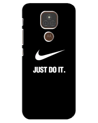 Чехол для Motorola MOTO E7 Plus с картинкой «Классический принт Nike» Чехол для Motorola MOTO E7 Plus с картинкой «Классический принт Nike»
