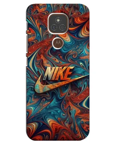 Чехол для Motorola MOTO E7 Plus с картинкой «Nike в абстракции» Чехол для Motorola MOTO E7 Plus с картинкой «Nike в абстракции»