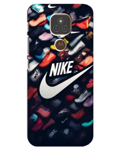 Чехол для Motorola MOTO E7 Plus с картинкой «Коллекция кроссовок Nike» Чехол для Motorola MOTO E7 Plus с картинкой «Коллекция кроссовок Nike»