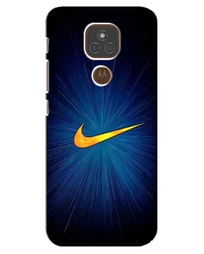Чехол для Motorola MOTO E7 Plus с картинкой «Синий пульс Nike» Чехол для Motorola MOTO E7 Plus с картинкой «Синий пульс Nike»