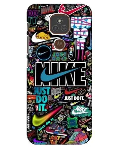 Чехол для Motorola MOTO E7 Plus с картинкой «Яркий коллаж Nike» Чехол для Motorola MOTO E7 Plus с картинкой «Яркий коллаж Nike»
