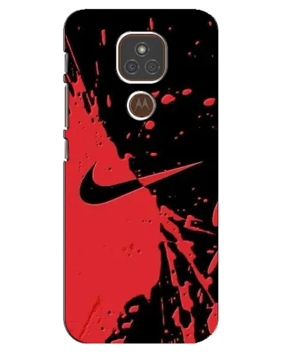 Чехол для Motorola MOTO E7 Plus с картинкой «Красные брызги Nike» Чехол для Motorola MOTO E7 Plus с картинкой «Красные брызги Nike»