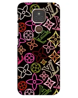 Чохол для Motorola MOTO E7 Plus з картинкою «Неоновий мікс Nike» Чохол для Motorola MOTO E7 Plus з картинкою «Неоновий мікс Nike»