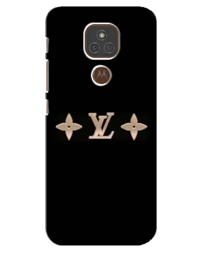 Чехол для Motorola MOTO E7 Plus с картинкой «Louis Vuitton — минимализм»