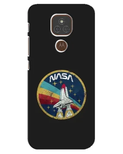 Чехол для Motorola MOTO E7 Plus с картинкой «NASA — эмблема миссии» Чехол для Motorola MOTO E7 Plus с картинкой «NASA — эмблема миссии»