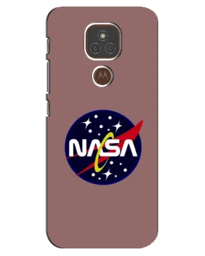 Чехол для Motorola MOTO E7 Plus с картинкой «NASA — ретро космос» Чехол для Motorola MOTO E7 Plus с картинкой «NASA — ретро космос»
