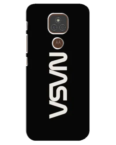 Чехол для Motorola MOTO E7 Plus с картинкой «NASA — вертикальный логотип» Чехол для Motorola MOTO E7 Plus с картинкой «NASA — вертикальный логотип»