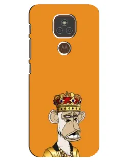 Чохол для Motorola MOTO E7 Plus з картинкою «Золота мавпа Bored Ape» Чохол для Motorola MOTO E7 Plus з картинкою «Золота мавпа Bored Ape»