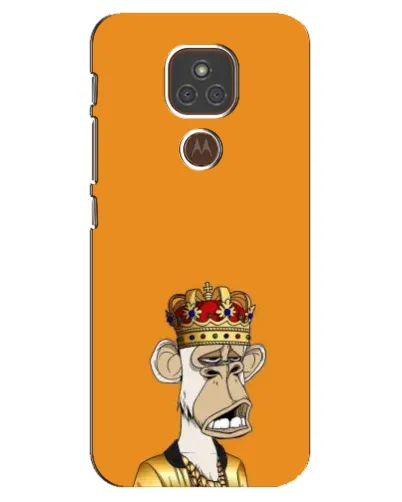 Чехол для Motorola MOTO E7 Plus с картинкой «Золотая обезьяна Bored Ape» Чехол для Motorola MOTO E7 Plus с картинкой «Золотая обезьяна Bored Ape»