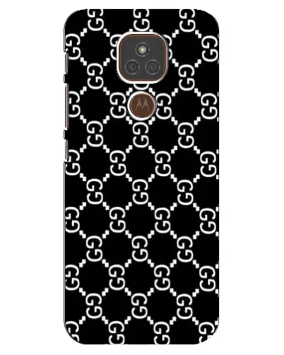 Чехол для Motorola MOTO E7 Plus с картинкой «Gucci — сетчатый паттерн» Чехол для Motorola MOTO E7 Plus с картинкой «Gucci — сетчатый паттерн»