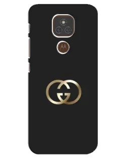 Чехол для Motorola MOTO E7 Plus с картинкой «Минимализм Gucci»