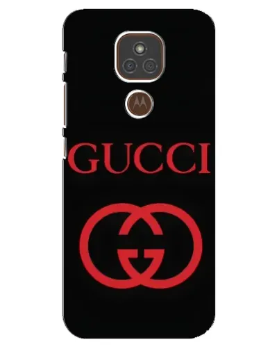 Чехол для Motorola MOTO E7 Plus с картинкой «Gucci — красный логотип» Чехол для Motorola MOTO E7 Plus с картинкой «Gucci — красный логотип»