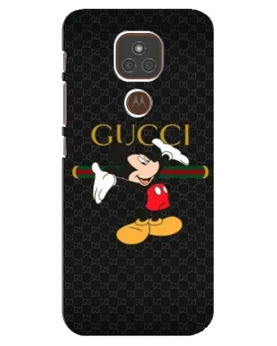 Чехол для Motorola MOTO E7 Plus с картинкой «Микки Маус Gucci» Чехол для Motorola MOTO E7 Plus с картинкой «Микки Маус Gucci»
