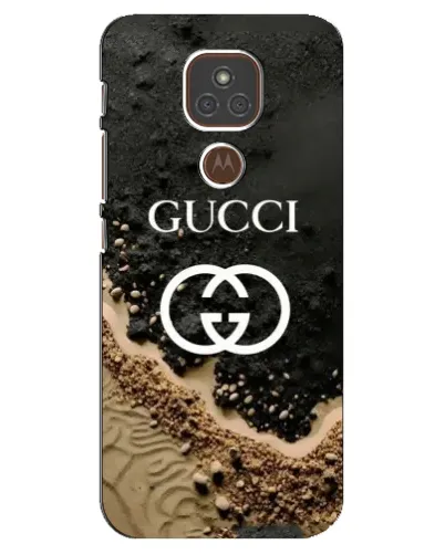 Чехол для Motorola MOTO E7 Plus с картинкой «Gucci — песчаные дюны» Чехол для Motorola MOTO E7 Plus с картинкой «Gucci — песчаные дюны»