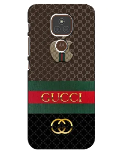 Чехол для Motorola MOTO E7 Plus с картинкой «Gucci — брендированный десерт» Чехол для Motorola MOTO E7 Plus с картинкой «Gucci — брендированный десерт»
