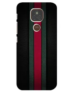 Чехол для Motorola MOTO E7 Plus с картинкой «Gucci — неоновая линия»