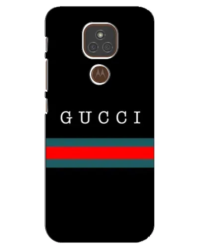 Чехол для Motorola MOTO E7 Plus с картинкой «Gucci — красный пояс» Чехол для Motorola MOTO E7 Plus с картинкой «Gucci — красный пояс»