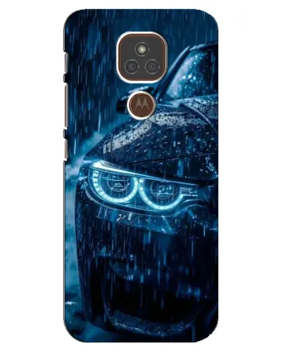 Чохол для Motorola MOTO E7 Plus з картинкою «BMW під дощем» Чохол для Motorola MOTO E7 Plus з картинкою «BMW під дощем»