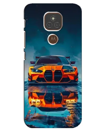 Чохол для Motorola MOTO E7 Plus з картинкою «BMW — золота емблема» Чохол для Motorola MOTO E7 Plus з картинкою «BMW — золота емблема»