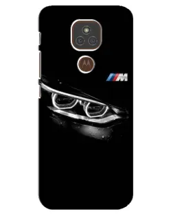 Чохол для Motorola MOTO E7 Plus з картинкою «BMW — погляд тигра»