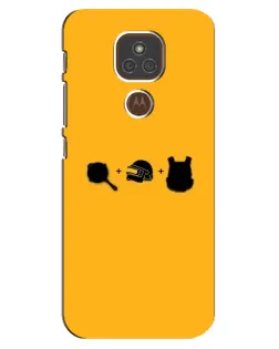 Чехол для Motorola MOTO E7 Plus с картинкой «BMW — современная классика»