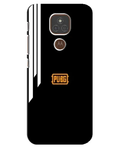 Чехол для Motorola MOTO E7 Plus с картинкой «PUBG — вертикальные линии»