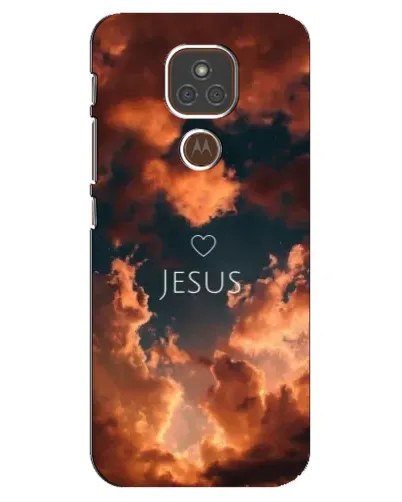 Чехол для Motorola MOTO E7 Plus с картинкой «Сияние Имени Jesus» Чехол для Motorola MOTO E7 Plus с картинкой «Сияние Имени Jesus»