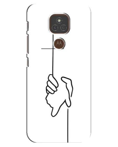Чехол для Motorola MOTO E7 Plus с картинкой «Рука держит» Чехол для Motorola MOTO E7 Plus с картинкой «Рука держит»