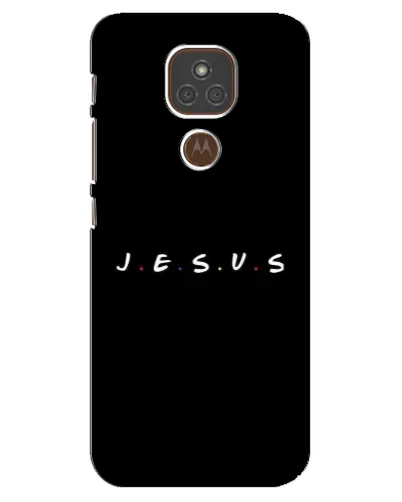 Чехол для Motorola MOTO E7 Plus с картинкой «Точки веры J.E.S.U.S.» Чехол для Motorola MOTO E7 Plus с картинкой «Точки веры J.E.S.U.S.»