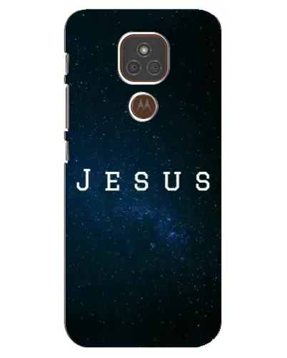 Чехол для Motorola MOTO E7 Plus с картинкой «Звездное небо Jesus» Чехол для Motorola MOTO E7 Plus с картинкой «Звездное небо Jesus»
