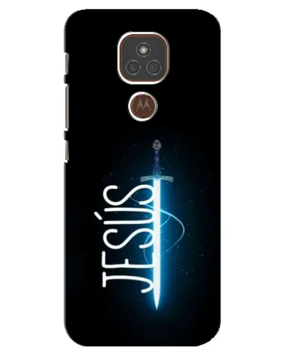 Чехол для Motorola MOTO E7 Plus с картинкой «Меч Духа Jesus» Чехол для Motorola MOTO E7 Plus с картинкой «Меч Духа Jesus»