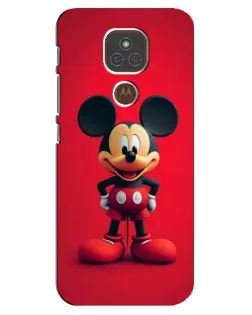 Чехол для Motorola MOTO E7 Plus с картинкой «Mickey в полный рост»