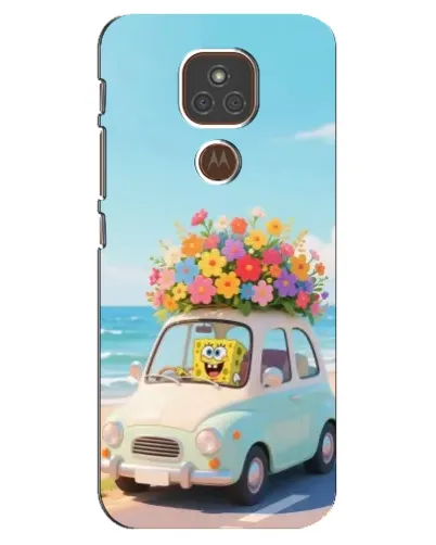 Чехол для Motorola MOTO E7 Plus с картинкой «Автомобильное путешествие» Чехол для Motorola MOTO E7 Plus с картинкой «Автомобильное путешествие»
