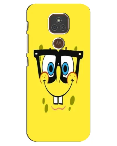 Чехол для Motorola MOTO E7 Plus с картинкой «Минималистичный Спанч Боб» Чехол для Motorola MOTO E7 Plus с картинкой «Минималистичный Спанч Боб»