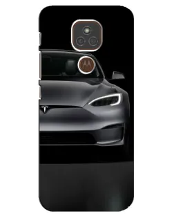 Чохол для Motorola MOTO E7 Plus з картинкою «Tesla Model S Look» Чохол для Motorola MOTO E7 Plus з картинкою «Tesla Model S Look»