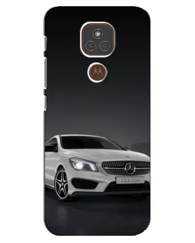 Чехол для Motorola MOTO E7 Plus с картинкой «Mercedes AMG GT Silver»