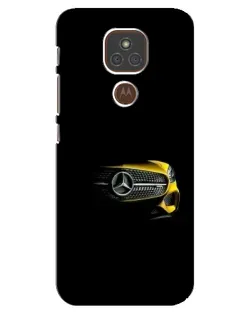 Чехол для Motorola MOTO E7 Plus с картинкой «Mercedes — ретро стиль»