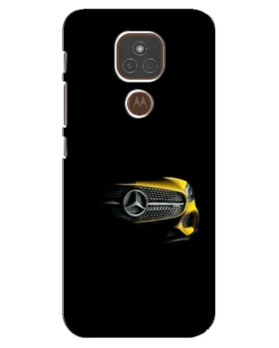 Чехол для Motorola MOTO E7 Plus с картинкой «Mercedes — ретро стиль»