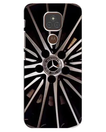Чехол для Motorola MOTO E7 Plus с картинкой «Диск Mercedes»