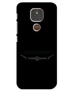 Чехол для Motorola MOTO E7 Plus с картинкой «Mercedes Stealth Look»