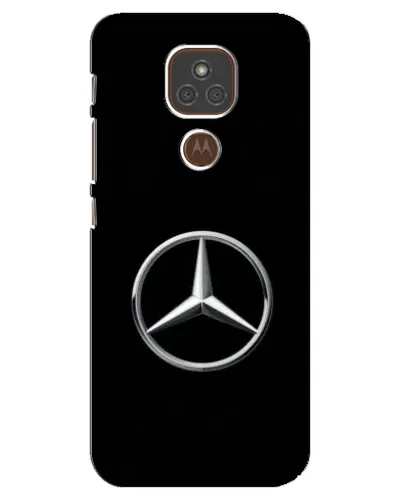 Чехол для Motorola MOTO E7 Plus с картинкой «Mercedes классический лого»