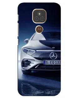 Чехол для Motorola MOTO E7 Plus с картинкой «Mercedes EQ — будущее»