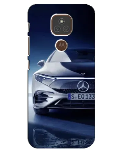 Чехол для Motorola MOTO E7 Plus с картинкой «Mercedes EQ — будущее»
