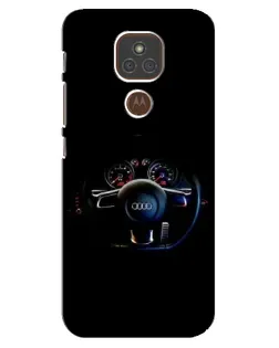 Чохол для Motorola MOTO E7 Plus з картинкою «Салон Audi — кермо» Чохол для Motorola MOTO E7 Plus з картинкою «Салон Audi — кермо»