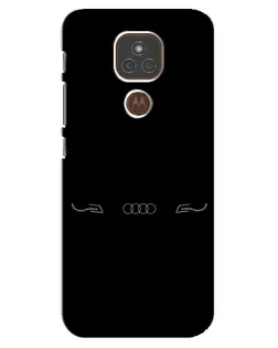 Чехол для Motorola MOTO E7 Plus с картинкой «Audi — световой подпись» Чехол для Motorola MOTO E7 Plus с картинкой «Audi — световой подпись»