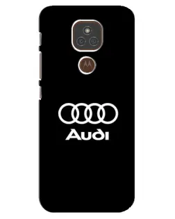 Чехол для Motorola MOTO E7 Plus с картинкой «Классическое лого Audi» Чехол для Motorola MOTO E7 Plus с картинкой «Классическое лого Audi»